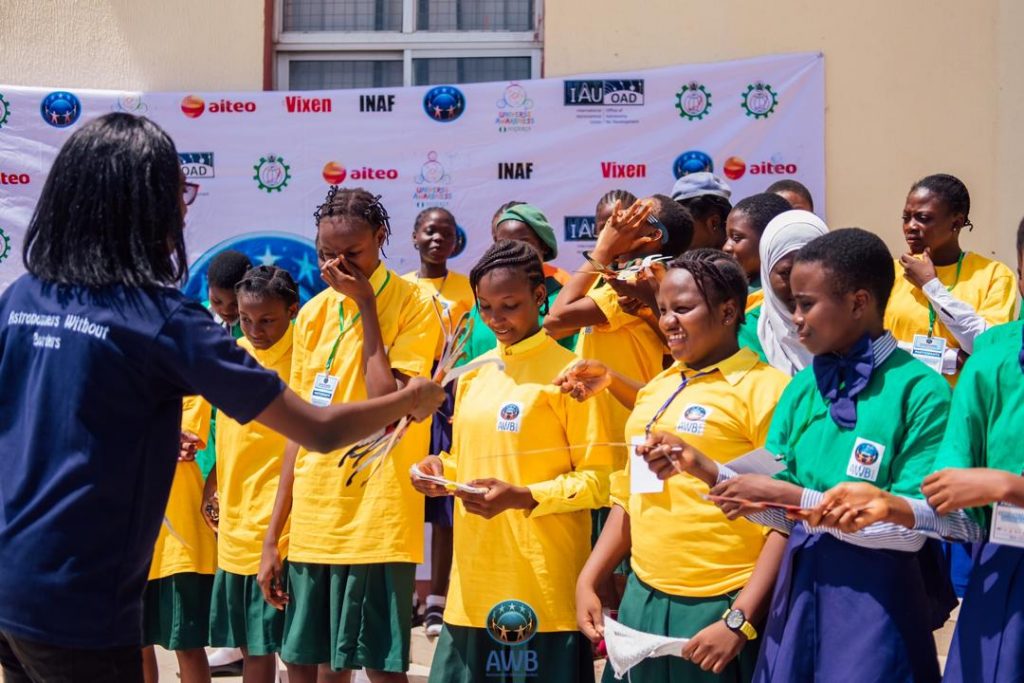 2019 girls astro camp in Nigeria
